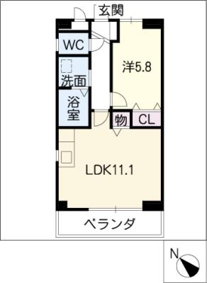本山ハイツ 間取り