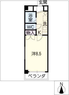 Ｌｉｆｅ　Ｓｔａｇｅ　四谷 間取り