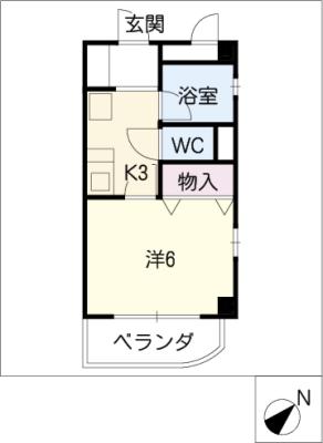 雲錦山房 間取り