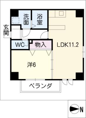 シェルジェ覚王山 間取り