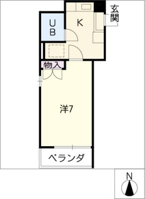 キャッスル御器所 間取り