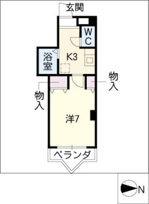 サンシャイン鶴舞 間取り