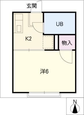 シティハイムいけぞの 間取り