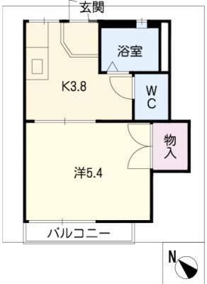 ハイツみのり 間取り