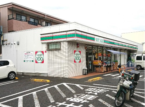 タウニーふじ 【コンビニエンスストア】ローソンストア100杁ヶ池公園まで390ｍ
