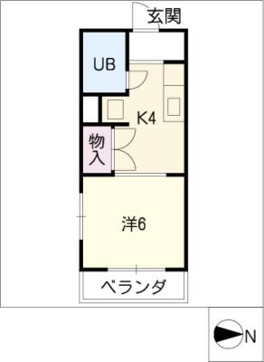 サンパレス塩釜口 間取り