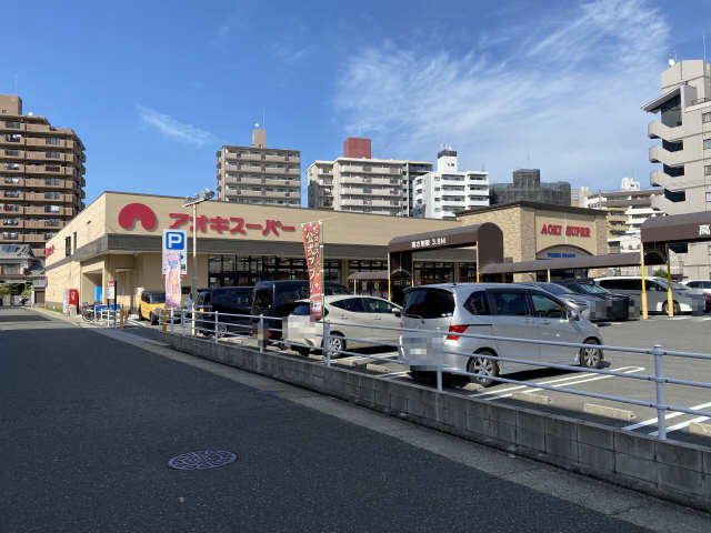 ニシオビル 【スーパー】アオキスーパー　植田店まで843ｍ