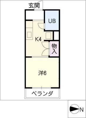 サンパレス塩釜口 間取り