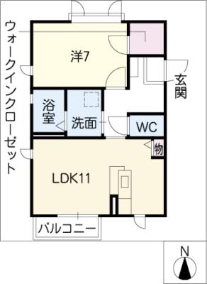 プリマベラ茶屋が坂 間取り
