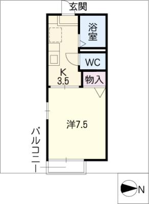 サンディベル杁ヶ池 間取り
