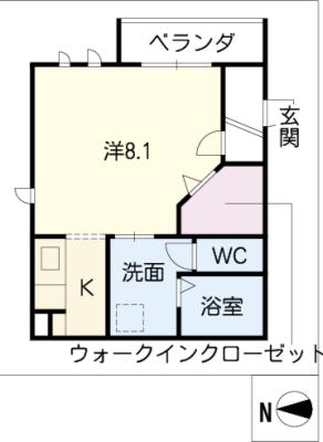 タウンコート清住 間取り