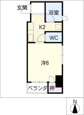  SUNUPROYALGARDEN広小路 間取り