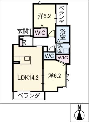 ディアス覚王山 間取り