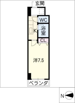 サンパーク今池Ⅱ 間取り