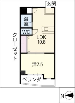 Ｖｉｖｒｅ三ツ葉 間取り