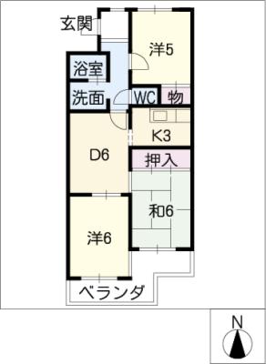 グリーングラス藤 間取り