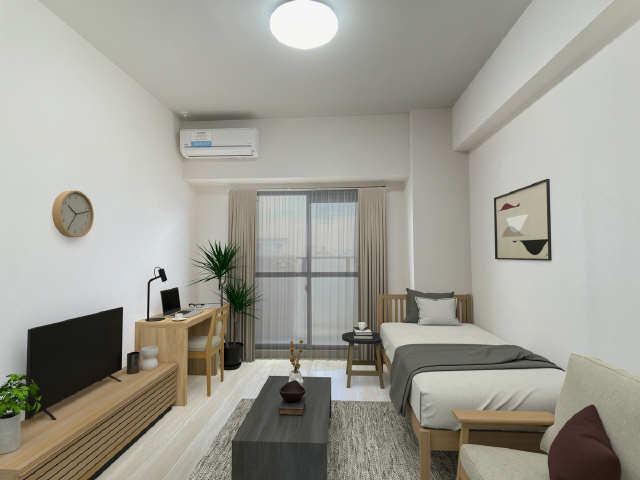 桜山四丁目マンション 画像内の家具家電はCG加工しており物件に付帯されません。