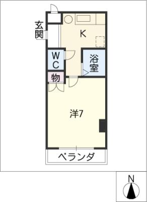 Ｌｉｆｅ　Ｓｔａｇｅ　四谷 間取り