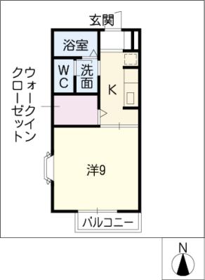 メゾン・ラポール　Ｊ棟 間取り