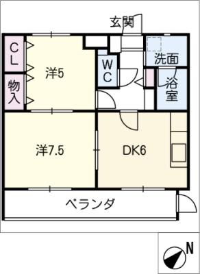 メゾンラポール前山 間取り
