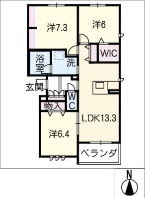 ルフレ　フラーヴ 間取り