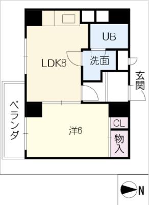 中京第３ビル 間取り