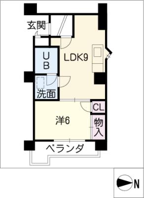 中京第３ビル 間取り