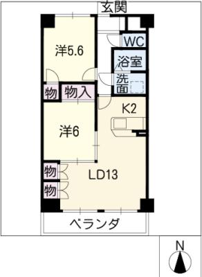 ルミエールカワナ 間取り