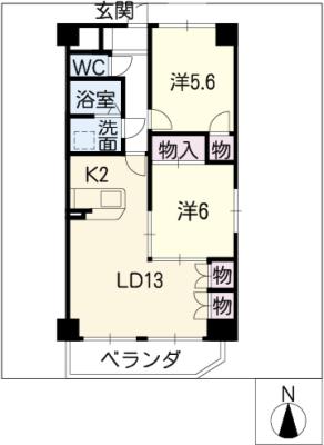 ルミエールカワナ 間取り