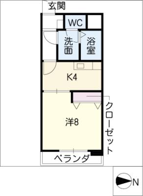 ＣＯＵＲＴ　ＥＡＳＴ 間取り