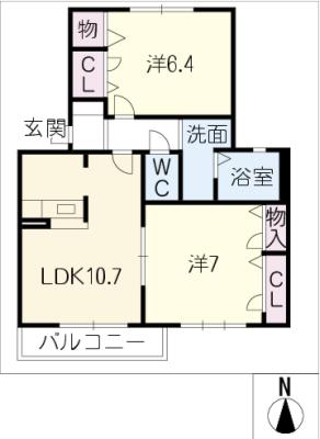 グリーンステージ表山 間取り