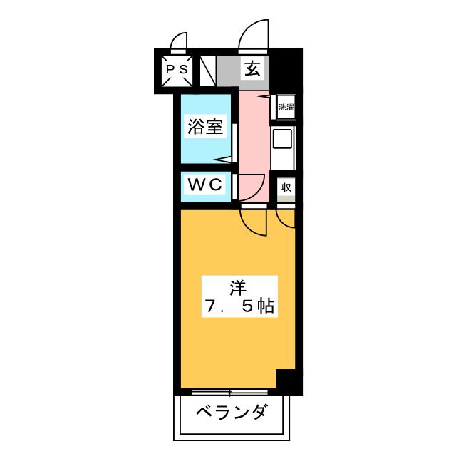 千早ベストビル 間取り