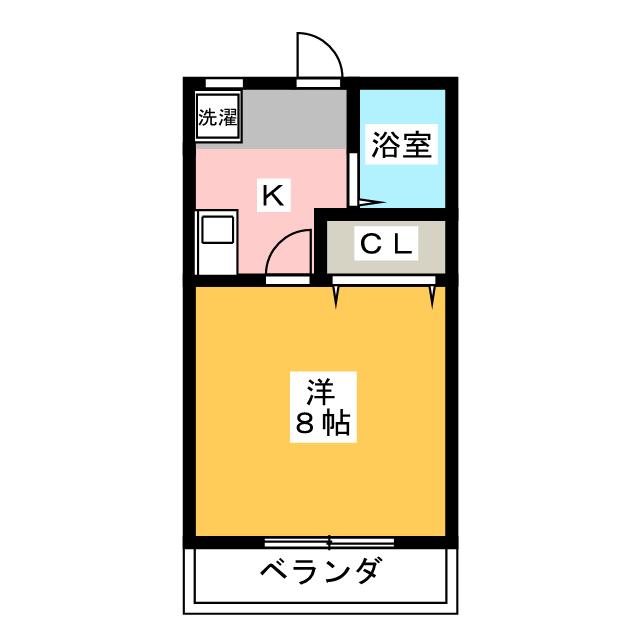 ユースハイム臼井 間取り