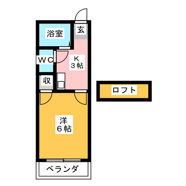 フラッツ本郷 間取り
