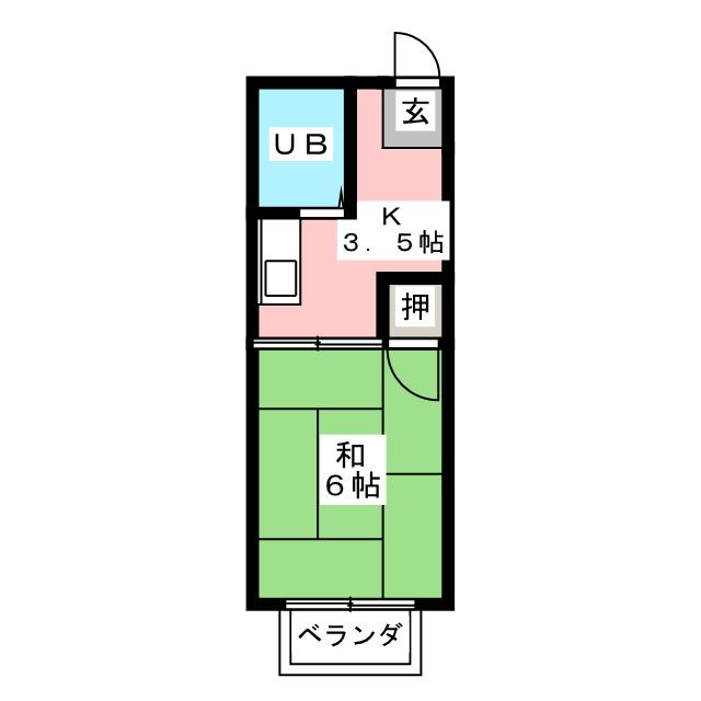 コーポ藤成 間取り