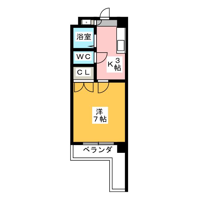 幸川マンション北館 間取り