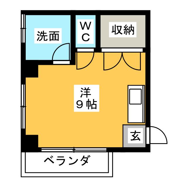 ハシモトビル 間取り