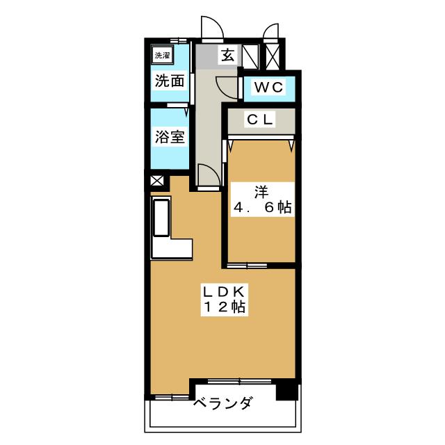 サンモール新道 間取り