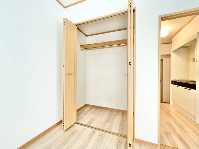 マウンテンマンション植田山 大きな収納でお部屋スッキリ