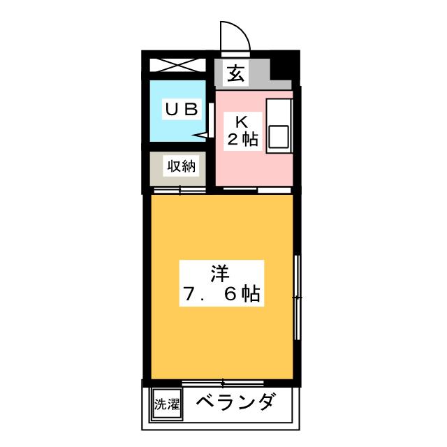 マウンテンマンション植田山 間取り
