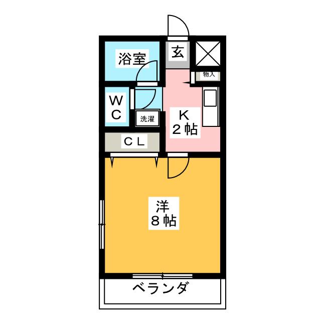 ビビッド塩釜 間取り