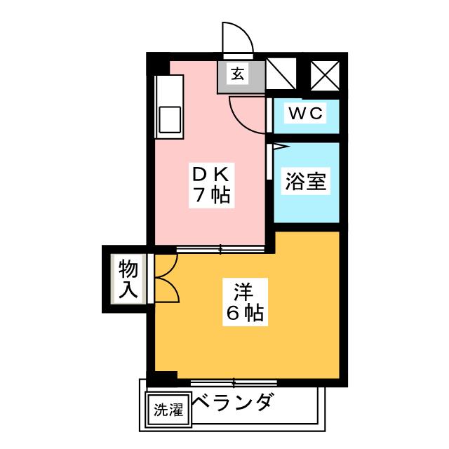 ベルメゾン吹上 間取り
