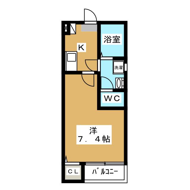 クレフラスト喜多山駅前A棟 間取り