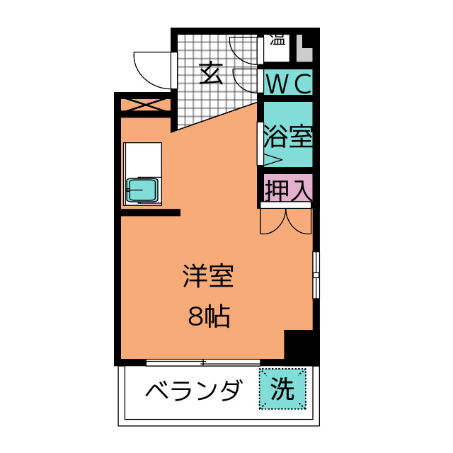 アートハウスＫ 間取り