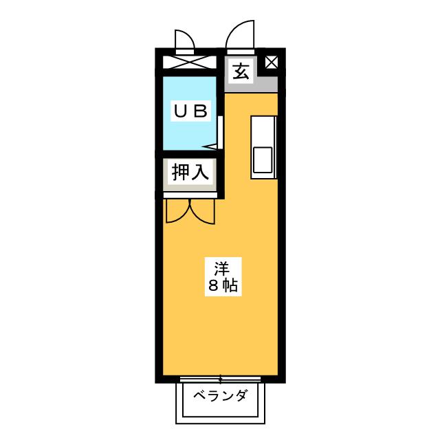 エステートピア浅井Ⅲ 間取り