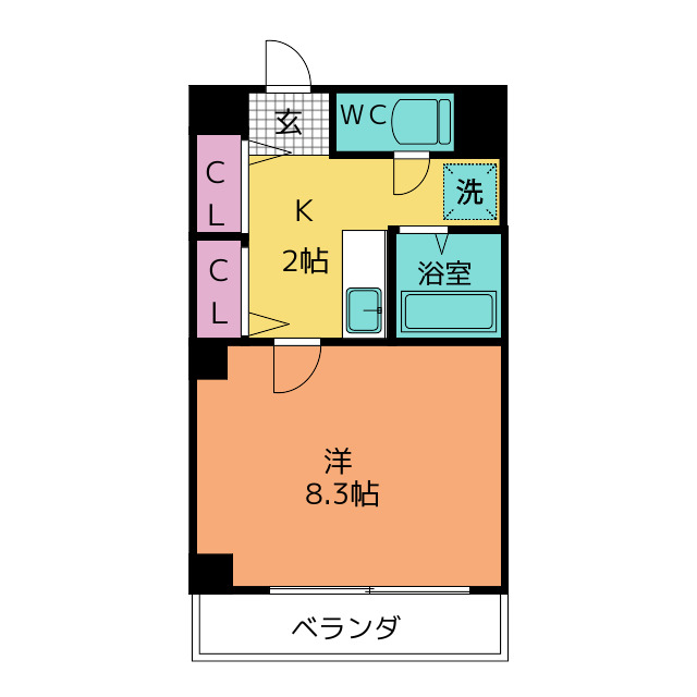 ルミエール植田 間取り