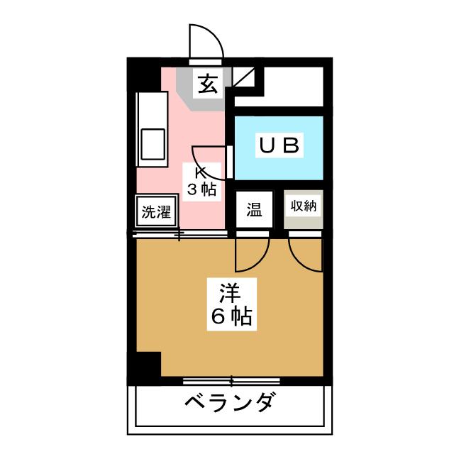 ベルメゾン白川 間取り