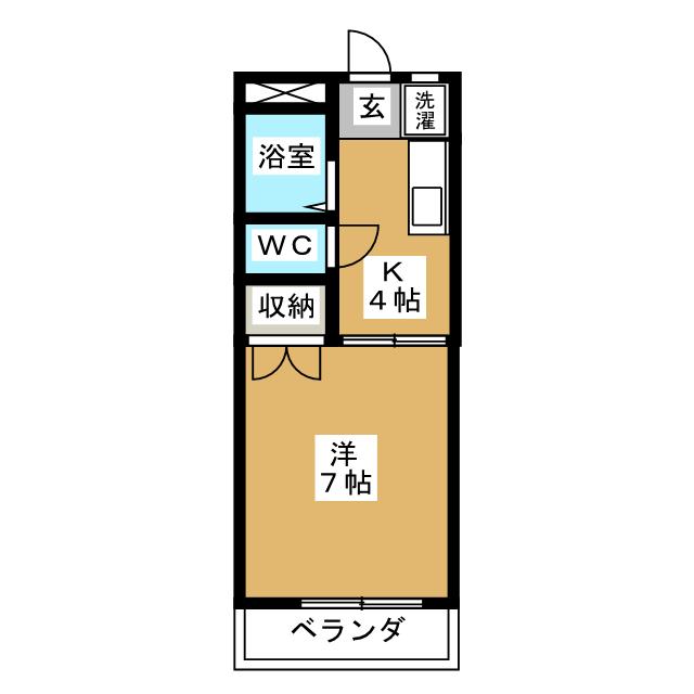 ＰＡＢＩＲＩＯＮ真木 間取り