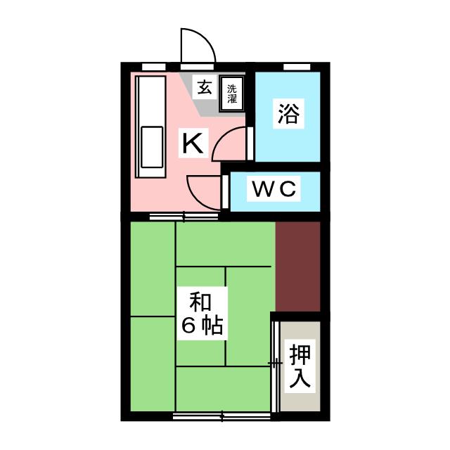 川本アパート 間取り