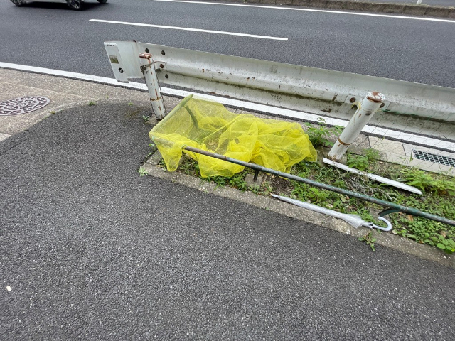 ヤゴトハウス ゴミ置き場
